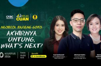 Kelas Cuan Online gratis untuk investor pemula