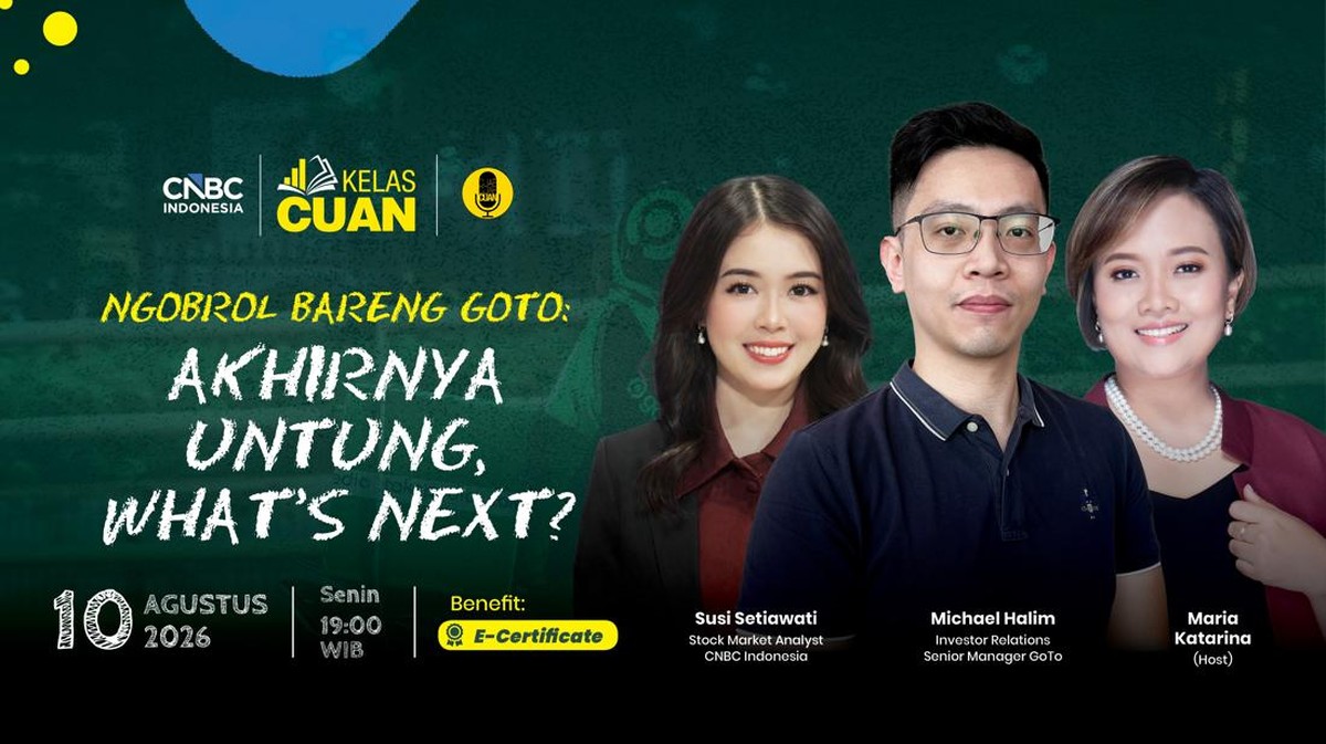 Kelas Cuan Online gratis untuk investor pemula